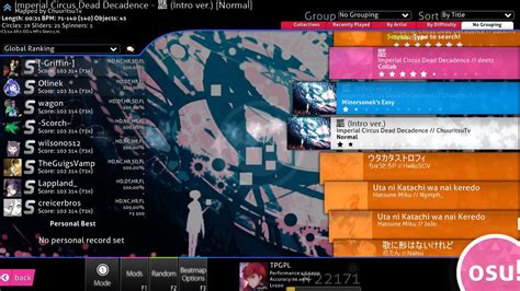 osu song search